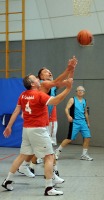Basketball Ü55 BG Hagen - VFL Osnabrück BG in Blau Nr.15 Ronny Hildebrandt (Foto.Richard Holtschmidt)